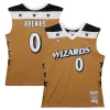 Accattivante Ottimo Robusto Gilbert Arenas Washington Wizards 2006/07 Hardwood Classics Swingman Jersey Gold