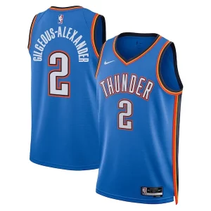 Lussuoso Robusto Pratico Shai Gilgeous Alexander Oklahoma City Thunder Nike Unisex Swingman Replica Jersey Icon Edition Blue