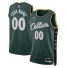 Fantastico Stupendo Boston Celtics Nike Unisex 2022/23 Swingman Custom Jersey City Edition Kelly Green