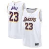 Comodo Prestigioso Meraviglioso LeBron James Los Angeles Lakers Youth Fast Break Replica Player Jersey Association Edition White