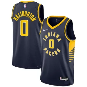 Raffinato Tyrese Haliburton Indiana Pacers Nike Youth Swingman Jersey Icon Edition Navy