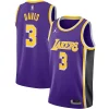Raffinato Sofisticato Anthony Davis Los Angeles Lakers Jordan Brand 2020/21 Swingman Jersey Statement Edition Purple