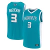 Cool Men's Terry Rozier Teal Charlotte Hornets Player Jersey