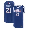 Comodo Men's Joel Embiid Royal Philadelphia 76ers Player Jersey