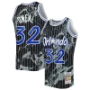Delizioso Elegante Splendido Shaquille O'Neal Orlando Magic 1994/95 Hardwood Classics Marble Swingman Jersey Black