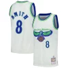 Versatile Splendido Steve Smith Atlanta Hawks Chainstitch Swingman Jersey Cream