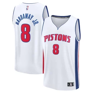 Prestigioso Robusto Cool Tim Hardaway Jr. Detroit Pistons Fast Break Replica Player Jersey Association Edition White