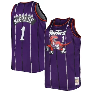 Lussuoso Carino Gorgeous Tracy McGrady Toronto Raptors Big & Tall Hardwood Classics 1998/99 Swingman Jersey Purple