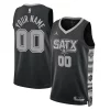 Raffinato Gorgeous Accattivante San Antonio Spurs Jordan Brand Unisex 2022/23 Swingman Custom Jersey Statement Edition Black