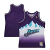 Fantastico Utah Jazz 1996 97 Hardwood Classics Swingman Jersey Purple