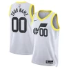 Cool Attraente Utah Jazz Nike Unisex Swingman Custom Jersey White Association Edition