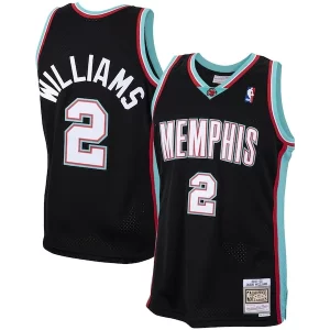 Elegante Jason Williams Memphis Grizzlies 2001/02 Hardwood Classics Swingman Jersey Black