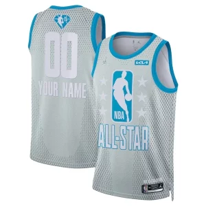 Resistente Nike 2022 NBA All Star Game Swingman Custom Jersey Gray