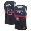 Trendy Tobias Harris Detroit Pistons Fast Break Player Jersey Statement Edition Black