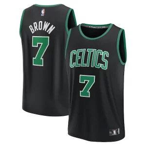 Fascinante Accattivante Comodo Jaylen Brown Boston Celtics Youth Fast Break Replica Player Jersey Statement Edition Black