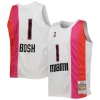 Attraente Chris Bosh Miami Heat Youth 2011/12 Hardwood Classics Swingman Jersey White