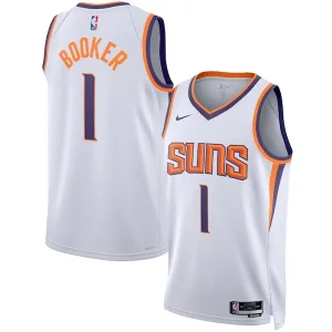 Resistente Moderno Devin Booker Phoenix Suns Nike Unisex Swingman Jersey Association Edition White/Purple