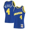 Eccezionale Chris Webber Golden State Warriors 1993/94 Hardwood Classics Swingman Jersey Royal