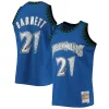 Cool Classico Delizioso Kevin Garnett Minnesota Timberwolves 2003/04 Hardwood Classics NBA 75th Anniversary Diamond Swingman Jersey Blue