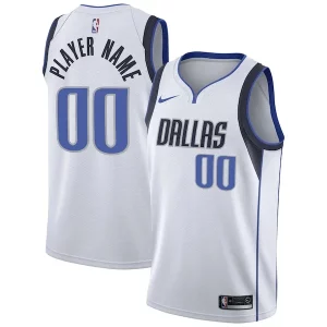 Meraviglioso Incantevole Bellissimo Dallas Mavericks Nike 2020/21 Swingman Custom Jersey Association Edition White