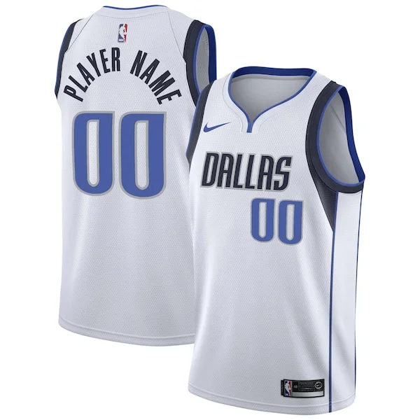 Meraviglioso Incantevole Bellissimo Dallas Mavericks Nike 2020/21 Swingman Custom Jersey Association Edition White