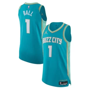 Bellissimo Jordan Brand LaMelo Ball Charlotte Hornets Authentic Jersey City Edition Teal
