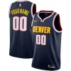 Moderno Denver Nuggets Nike 2022/23 Swingman Custom Jersey Icon Edition Navy