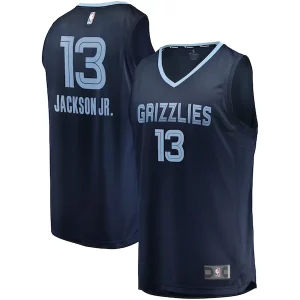 Fantastico Incantevole Delizioso Jaren Jackson Jr. Memphis Grizzlies Replica Fast Break Jersey Navy Icon Edition