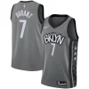 Fantastico Kevin Durant Brooklyn Nets Nike 2019/2020 Swingman Jersey Statement Edition Gray