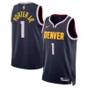 Lussuoso Eccezionale Michael Porter Jr. Denver Nuggets Nike Unisex Swingman Jersey Icon Edition Navy