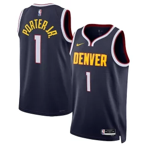 Lussuoso Eccezionale Michael Porter Jr. Denver Nuggets Nike Unisex Swingman Jersey Icon Edition Navy