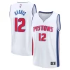 Gorgeous Magnifico Pratico Tobias Harris Detroit Pistons Fast Break Replica Player Jersey Association Edition White
