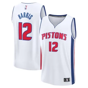 Gorgeous Magnifico Pratico Tobias Harris Detroit Pistons Fast Break Replica Player Jersey Association Edition White