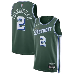 Comodo Moderno Classico Cade Cunningham Detroit Pistons Nike Unisex 2022/23 Swingman Jersey City Edition Green