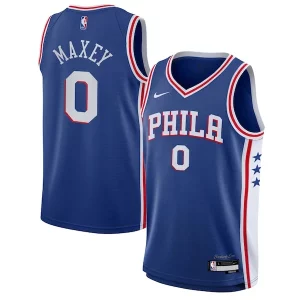 Elegante Tyrese Maxey Philadelphia 76ers Nike Youth Swingman Jersey Icon Edition Royal