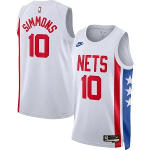 Splendido Stupendo Bellissimo Ben Simmons Brooklyn Nets Nike Swingman Jersey Classic Edition White