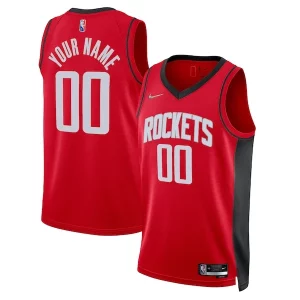 Carino Incantevole Houston Rockets Nike 2021/22 Diamond Swingman Custom Jersey Icon Edition Red