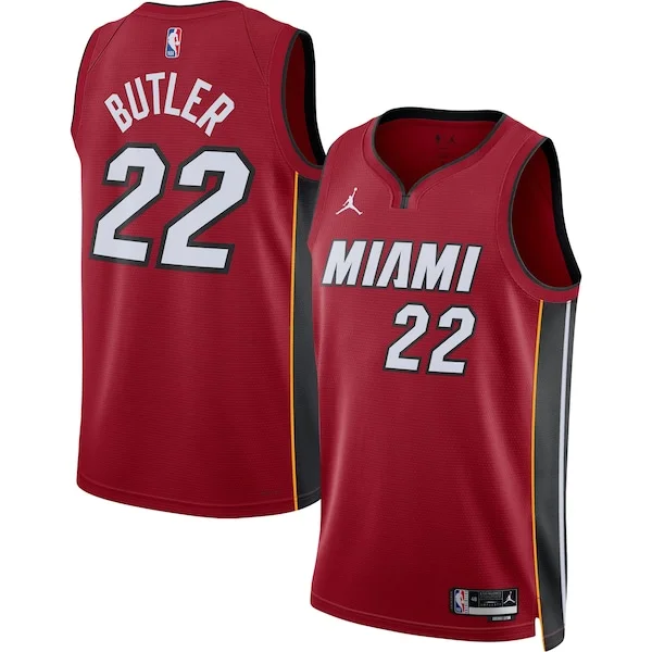Robusto Duraturo Jimmy Butler Miami Heat Jordan Brand Unisex Swingman Jersey Statement Edition Red