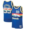 Meraviglioso Versatile Dikembe Mutombo Denver Nuggets 1991/92 Hardwood Classics Swingman Jersey Blue