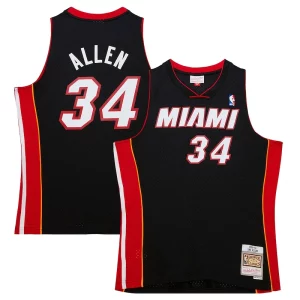 Raffinato Trendy Ray Allen Miami Heat 2012/13 Hardwood Classics Swingman Jersey Black