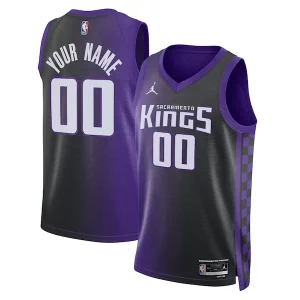 Magnifico Resistente Gorgeous Sacramento Kings Jordan Brand Unisex Swingman Custom Jersey Statement Edition Purple