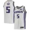 Delizioso Incantevole De'Aaron Fox Sacramento Kings Nike Swingman Player Jersey Association Edition White