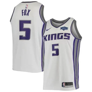 Delizioso Incantevole De'Aaron Fox Sacramento Kings Nike Swingman Player Jersey Association Edition White