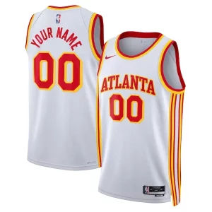 Robusto Atlanta Hawks Nike Unisex Swingman Custom Jersey White Association Edition
