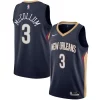 Magnifico Meraviglioso Elegante C.J. McCollum New Orleans Pelicans Nike Swingman Jersey Icon Edition Navy