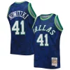 Duraturo Sofisticato Robusto Dirk Nowitzki Dallas Mavericks Hardwood Classics 1998/99 Lunar New Year Swingman Jersey Blue