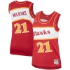 Lussuoso Dominique Wilkins Atlanta Hawks Women's Hardwood Classics Swingman Jersey Red