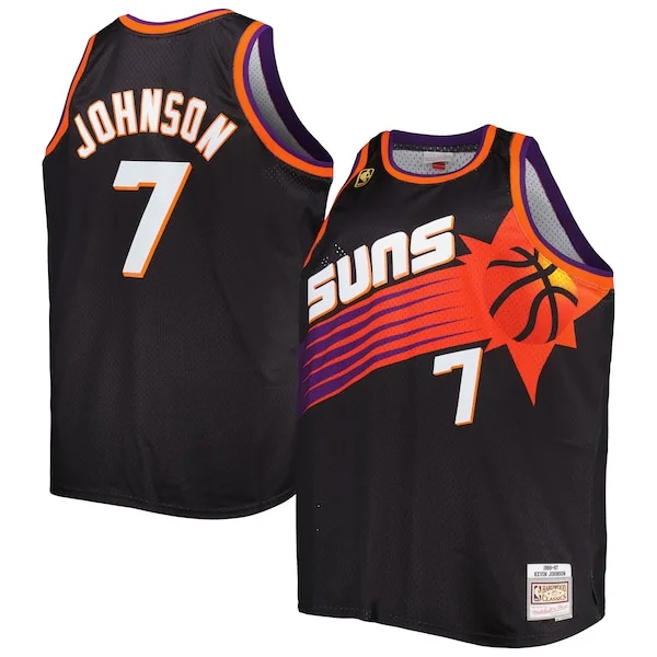 Raffinato Splendido Prestigioso Kevin Johnson Phoenix Suns Big & Tall Hardwood Classics 1996/97 Swingman Jersey Black