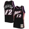 Fantastico Resistente Gorgeous John Stockton Utah Jazz 1998/99 Hardwood Classics Swingman Jersey Black