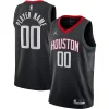 Accattivante Pratico Houston Rockets Jordan Brand Swingman Custom Jersey Statement Edition Black